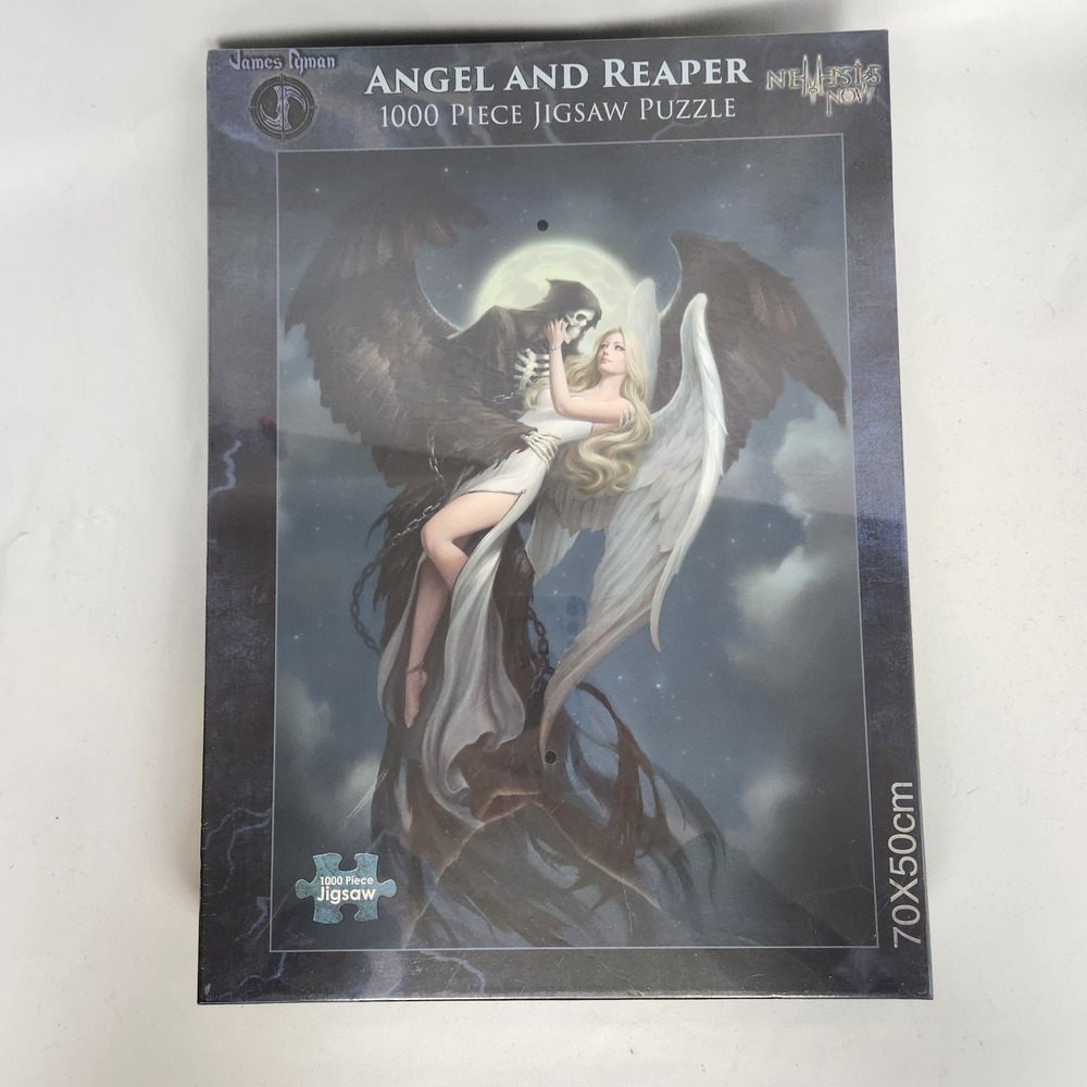New Sealed Nemesis Now Puzzle James Ryman‎ "Angel and Reaper" 1000 pc Fantasy